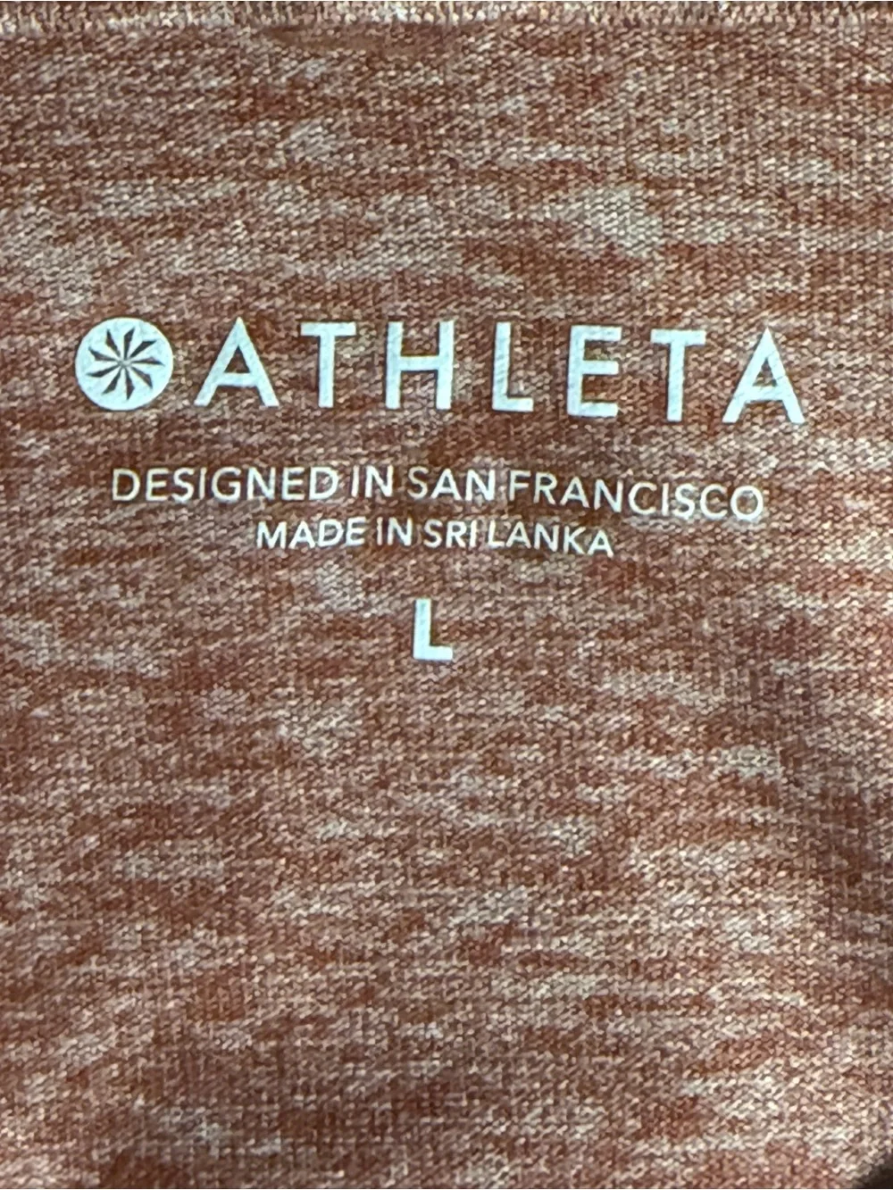 Athleta Walnut Brown/Hearth Rose Uptempo Hoodie Sweatshirt - Picture 4 of 5